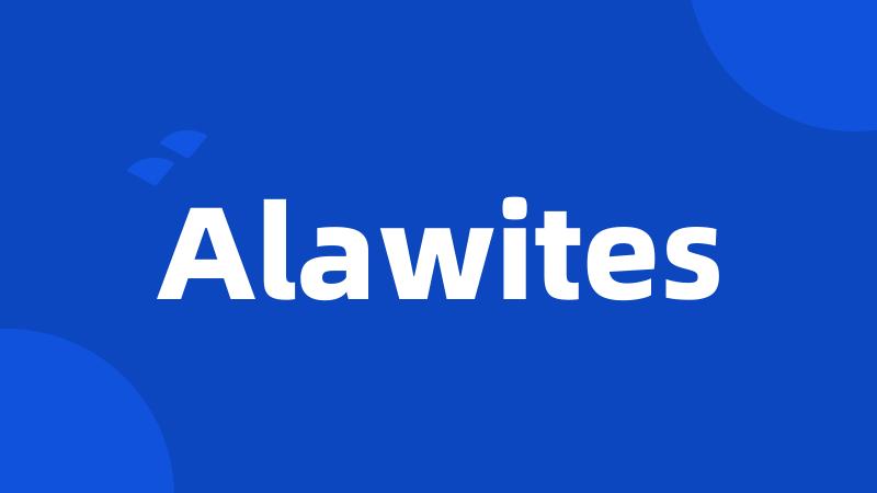 Alawites