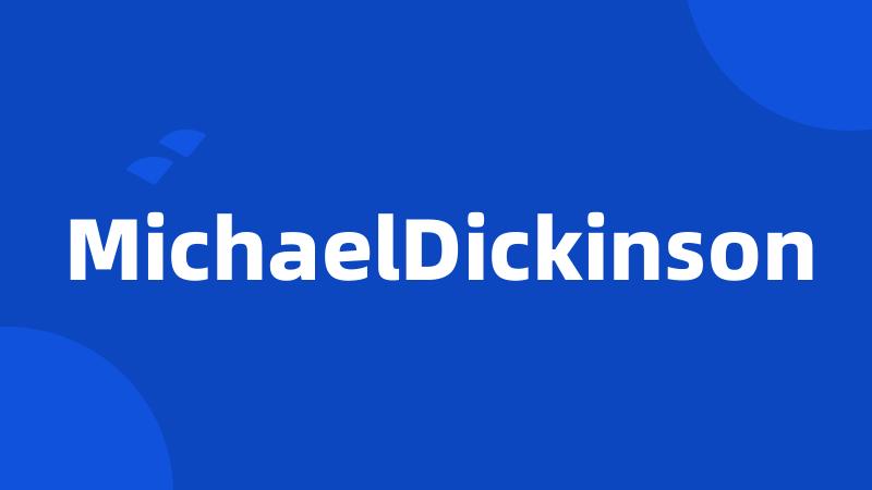 MichaelDickinson