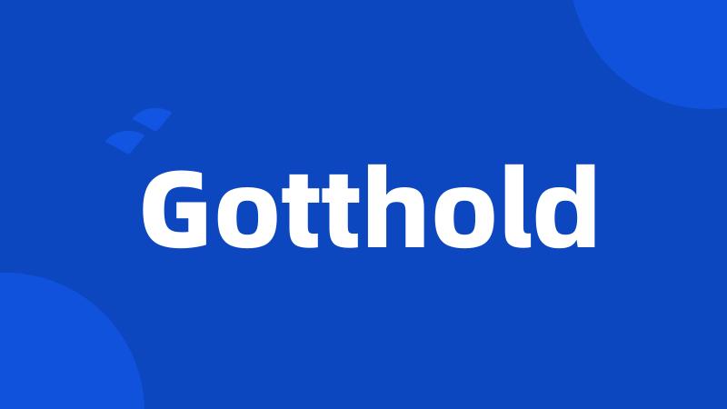 Gotthold