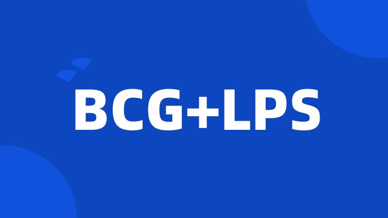 BCG+LPS