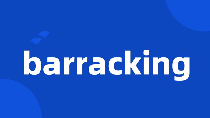 barracking