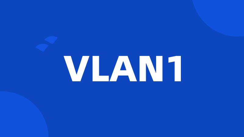 VLAN1