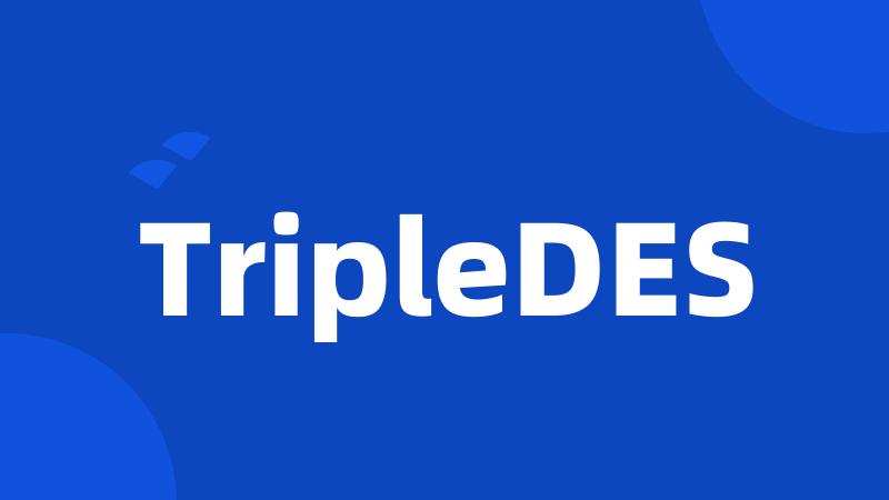 TripleDES