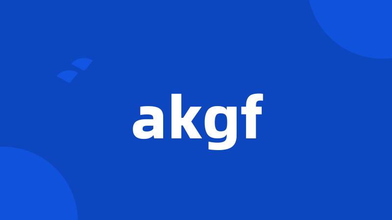 akgf