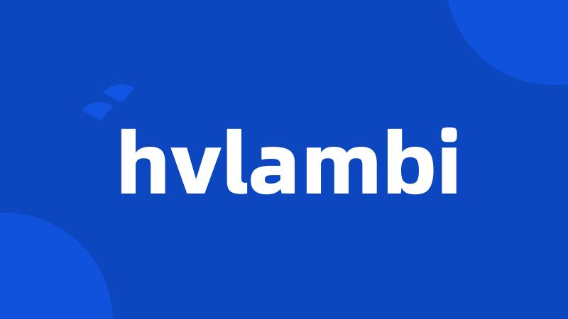 hvlambi