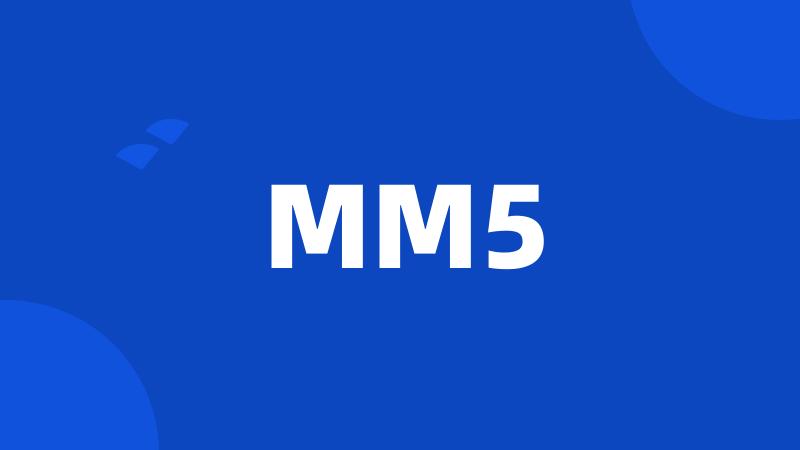 MM5