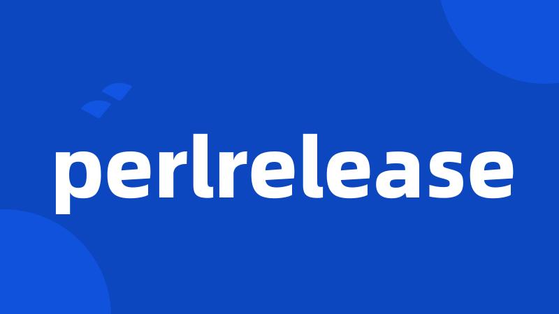 perlrelease