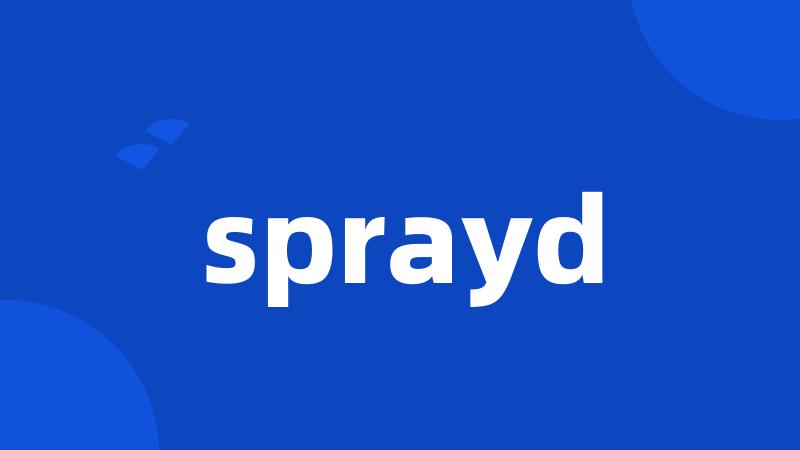 sprayd