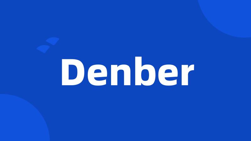 Denber