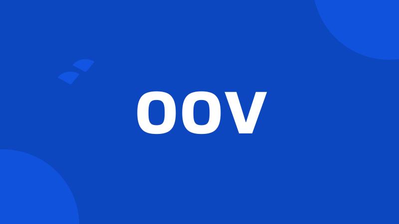 OOV