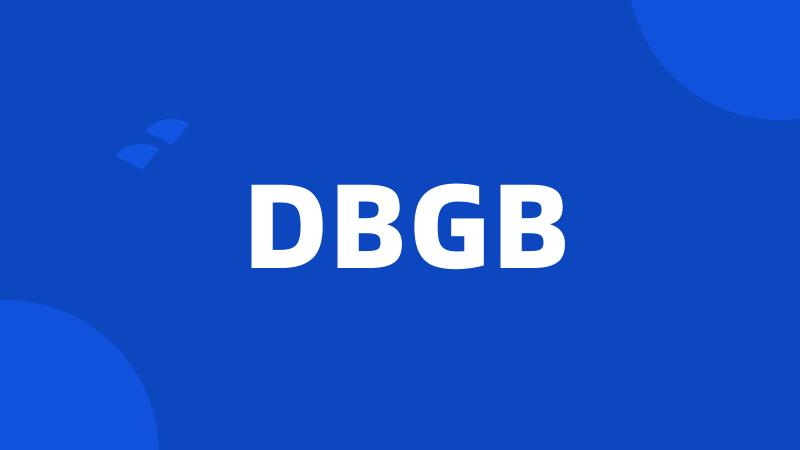 DBGB