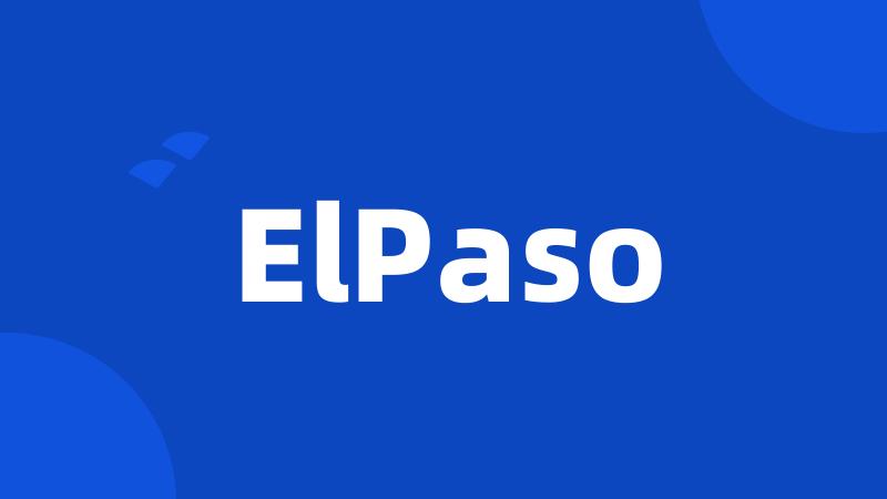 ElPaso