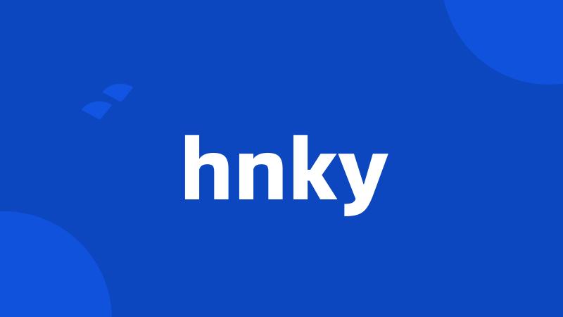 hnky