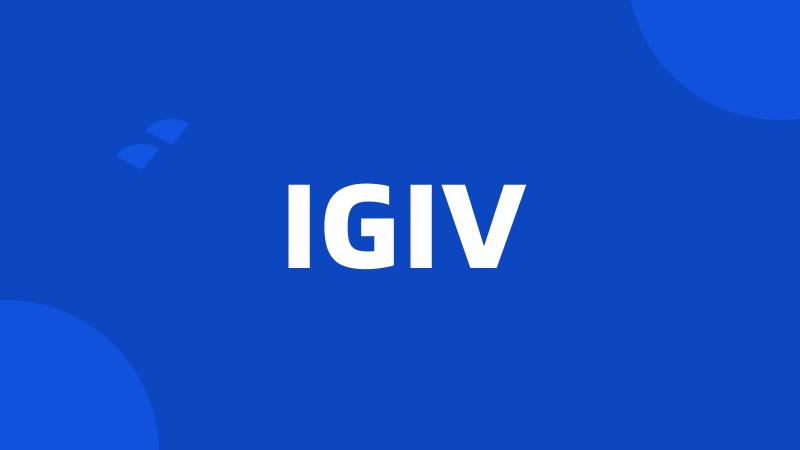 IGIV