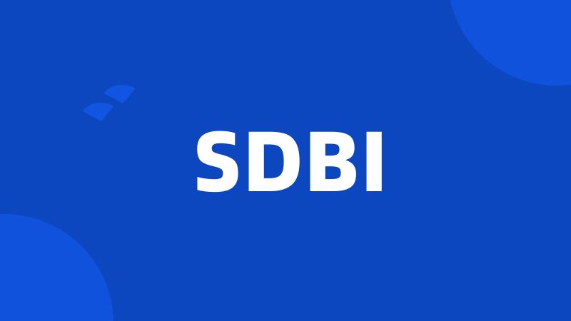 SDBI