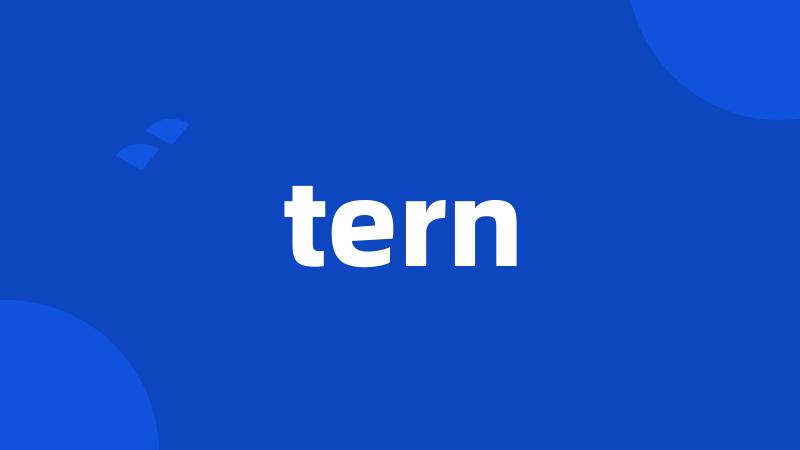 tern