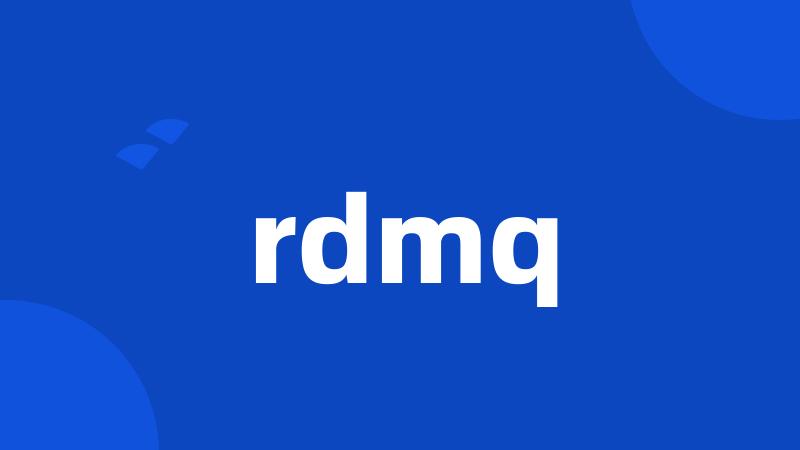 rdmq