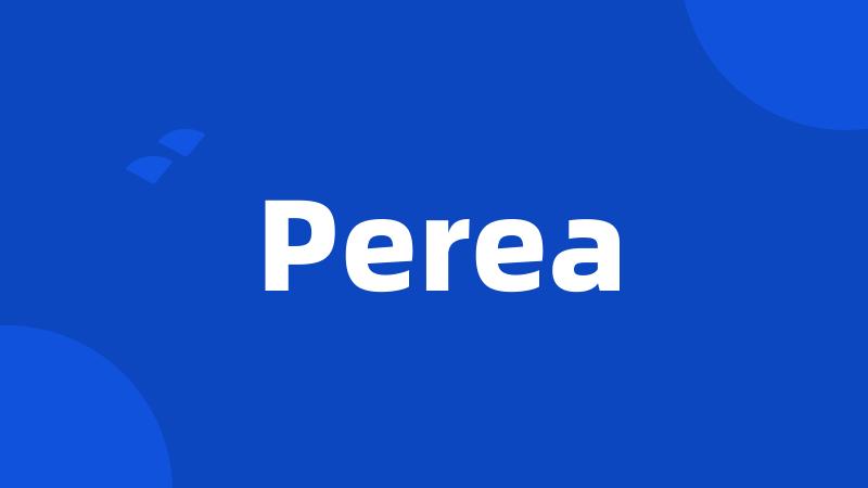 Perea