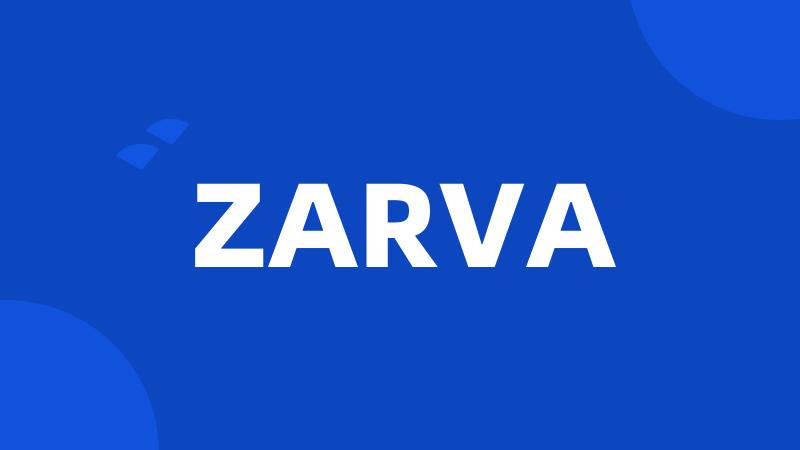 ZARVA