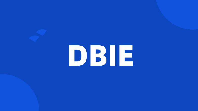 DBIE