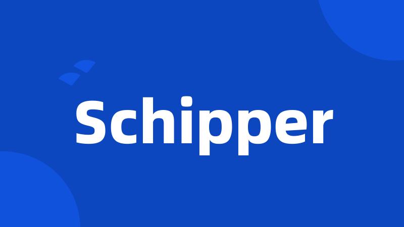 Schipper