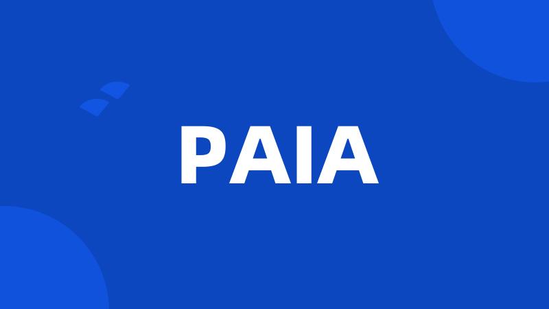 PAIA