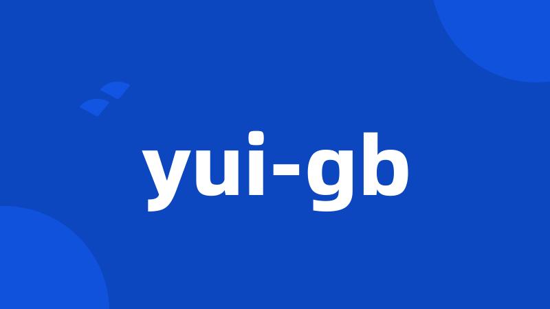 yui-gb