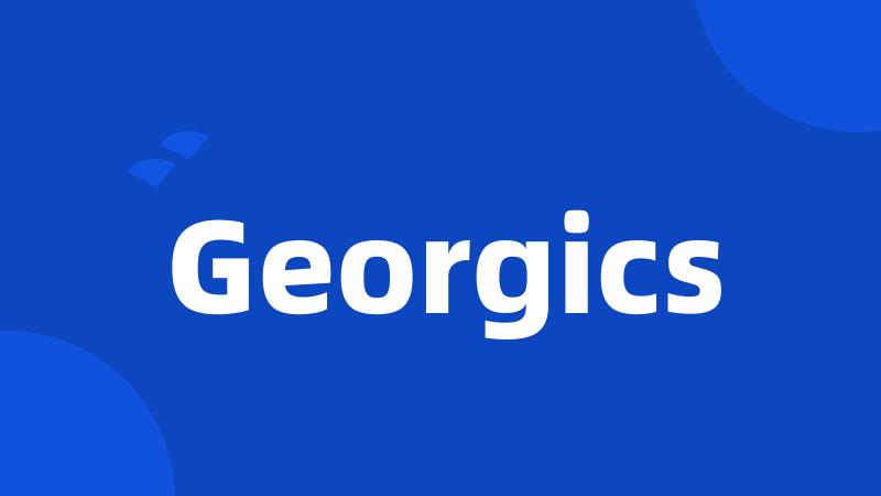 Georgics