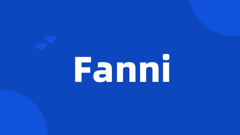 Fanni