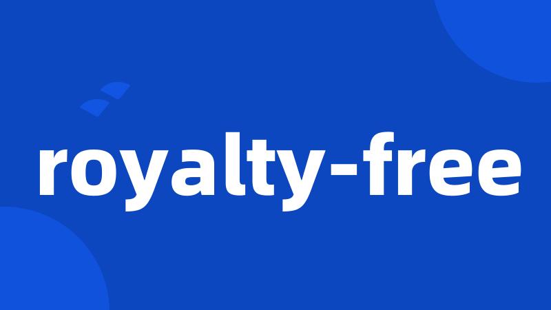 royalty-free