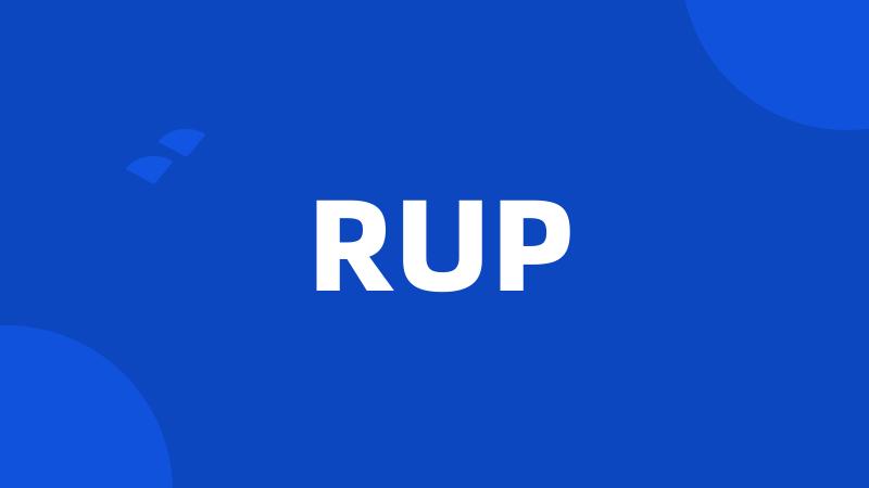 RUP