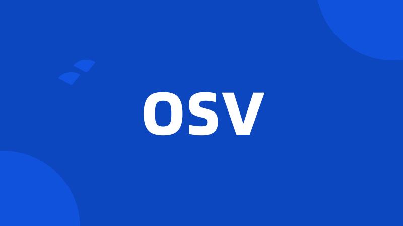 OSV