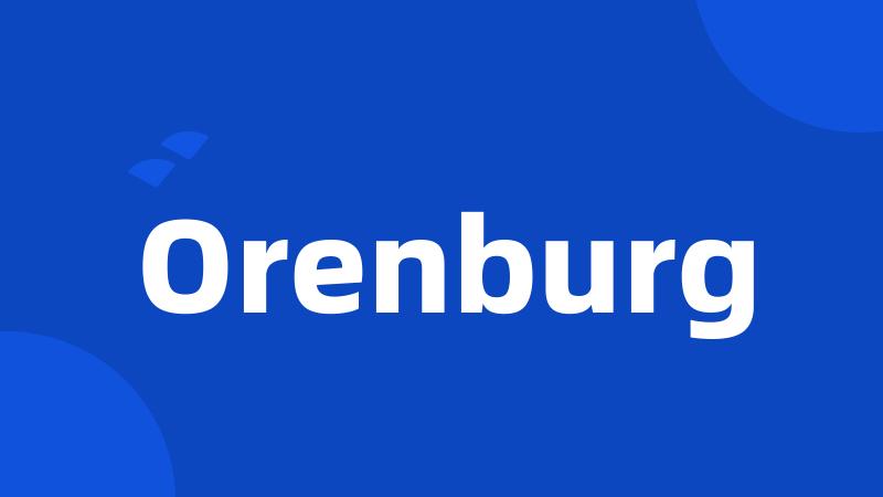 Orenburg