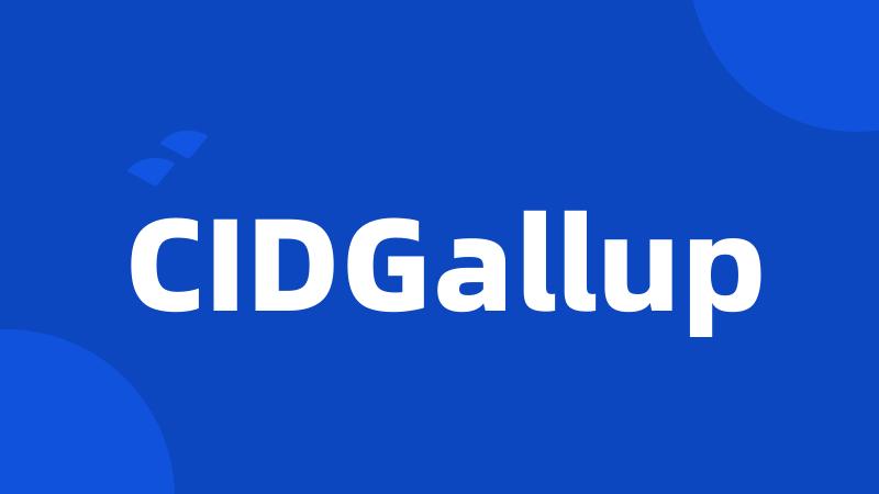 CIDGallup