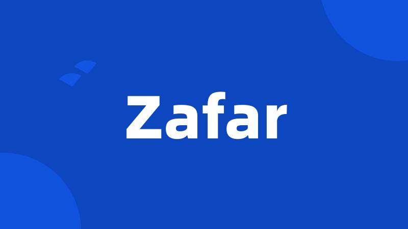 Zafar