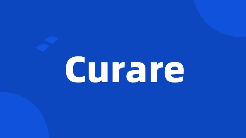 Curare