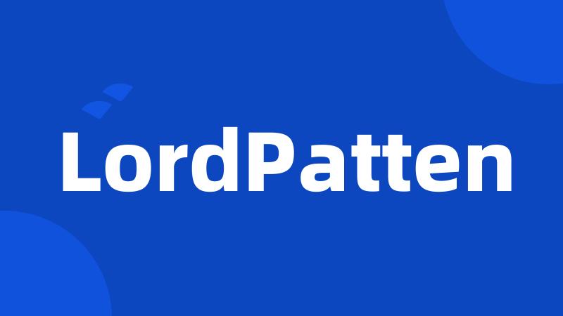 LordPatten