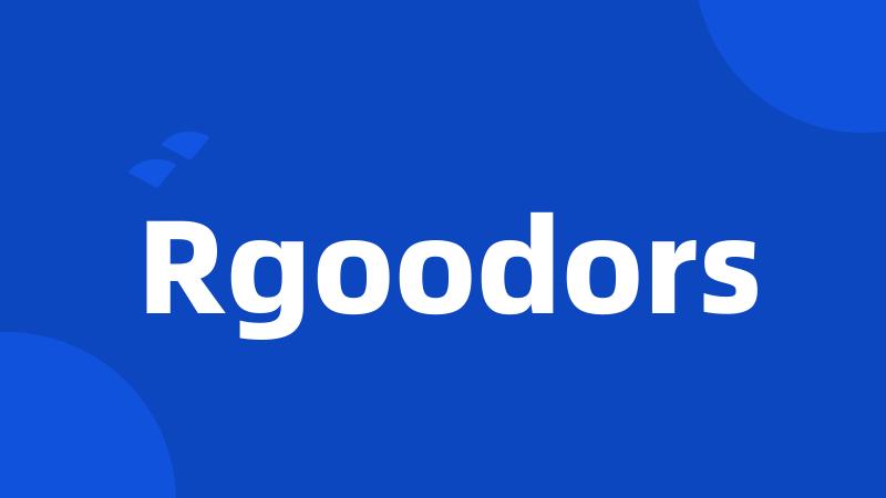 Rgoodors