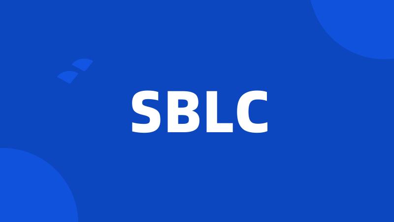 SBLC