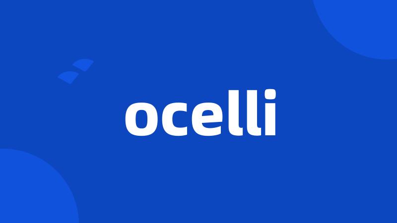 ocelli