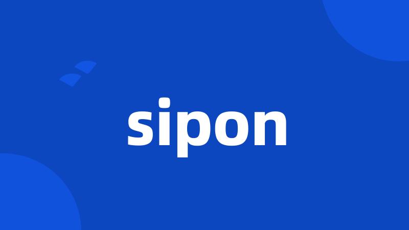 sipon