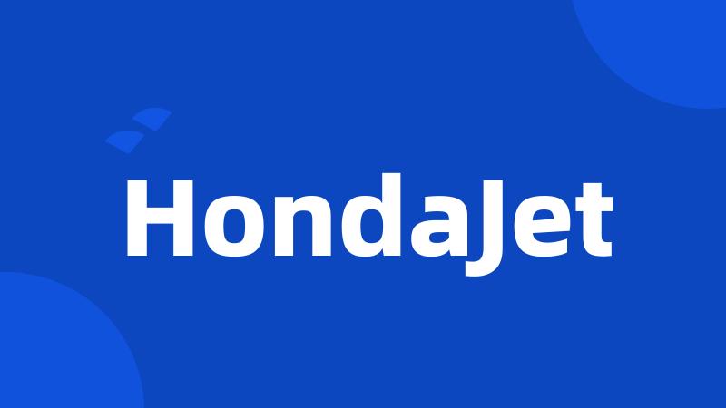 HondaJet