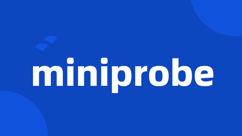 miniprobe