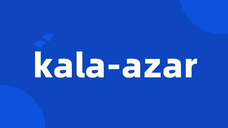 kala-azar