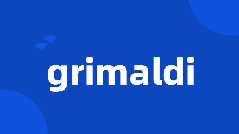 grimaldi