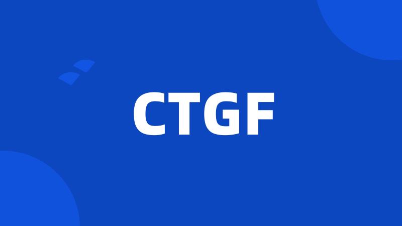 CTGF