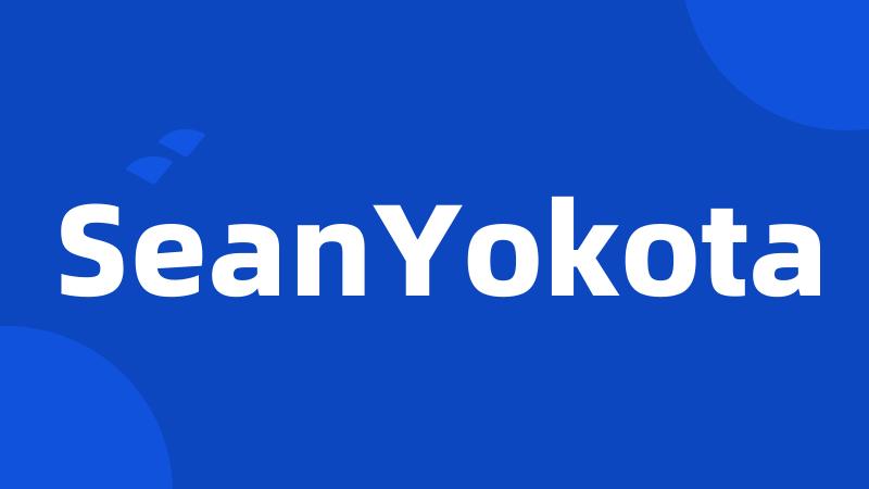 SeanYokota