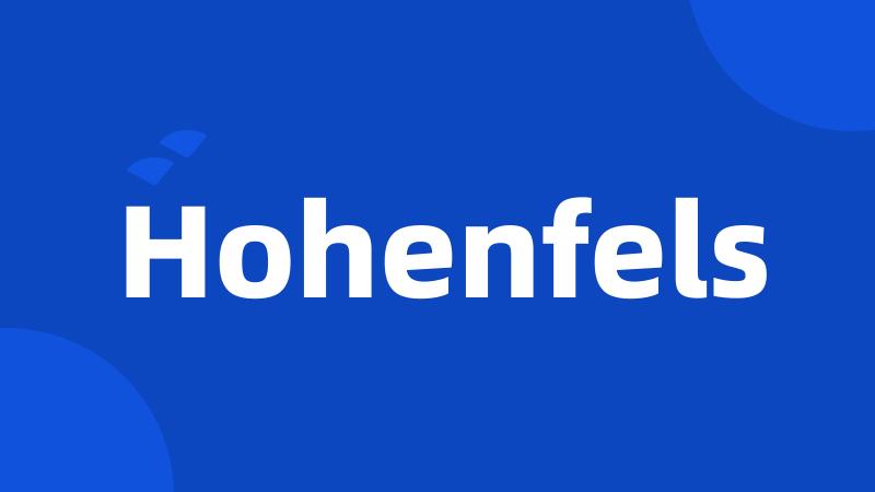 Hohenfels