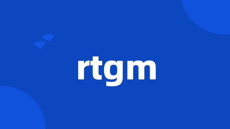 rtgm