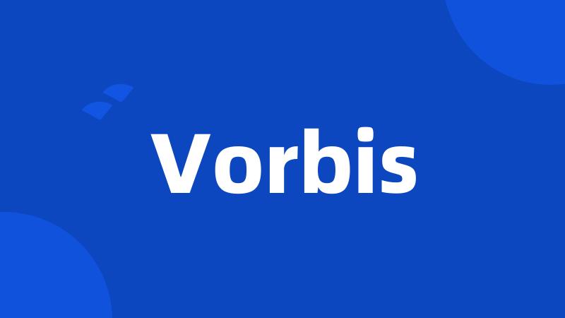 Vorbis